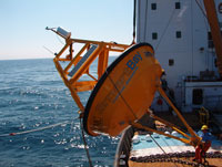 CTec maintains a meteorological/oceanographic buoy located in Holyrood harbour, adjacent to the Marine Institute's Holyrood Marine Base. The Holyrood SmartBuoy is available to industry and academia for testing and performance monitoring ocean sensors in a real ocean environment.
